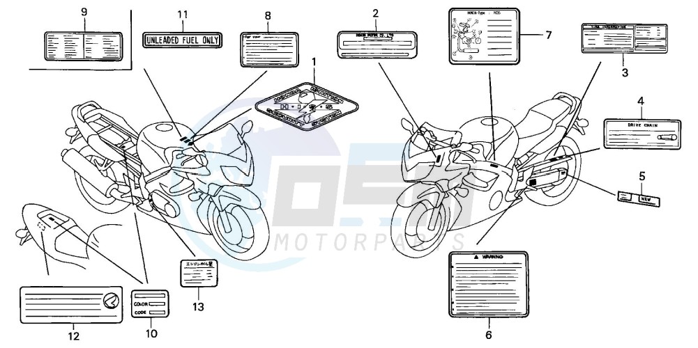 CAUTION LABEL (2) blueprint