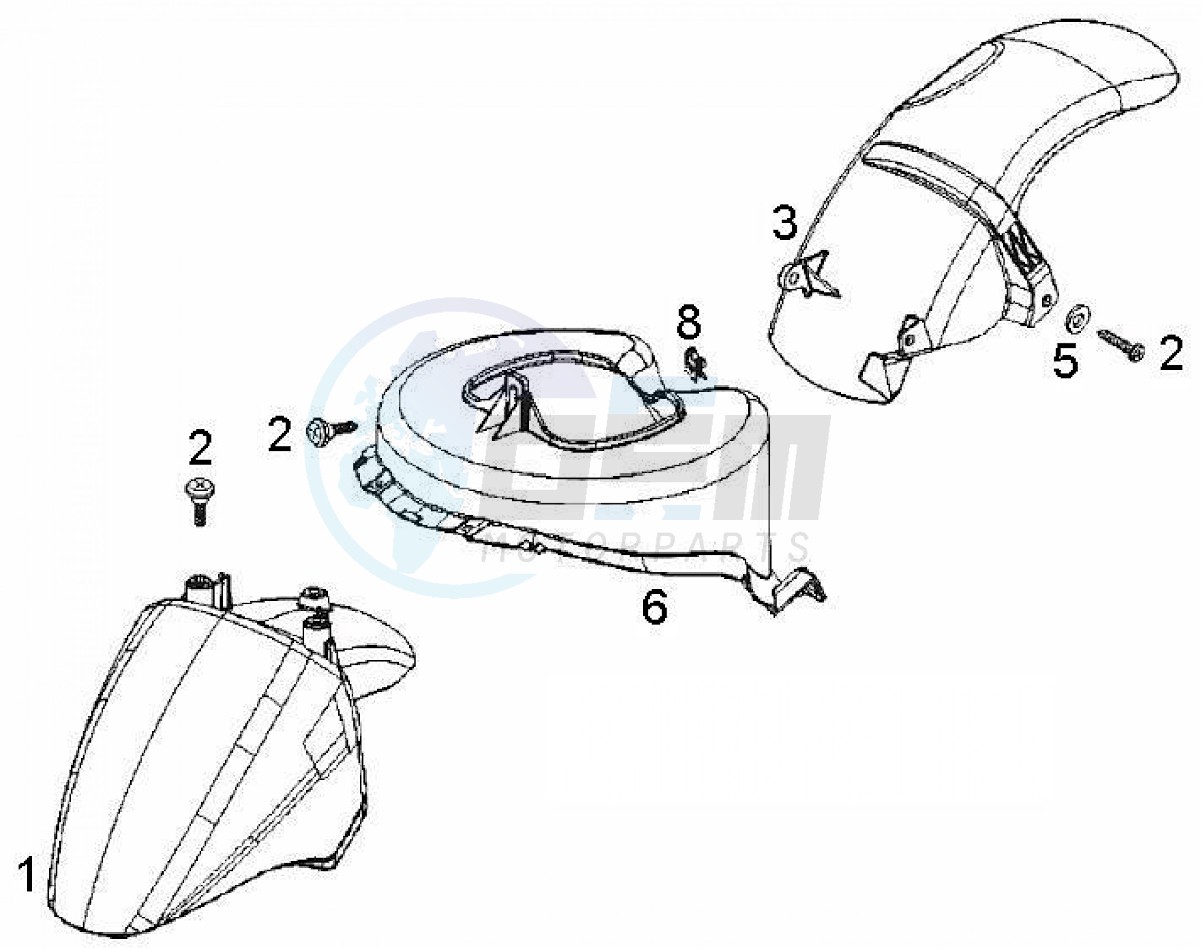 Mudguard (Positions) image