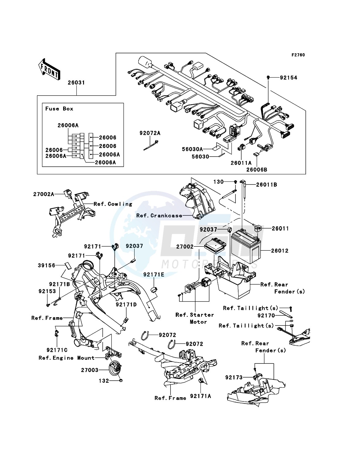 Chassis Electrical Equipment blueprint