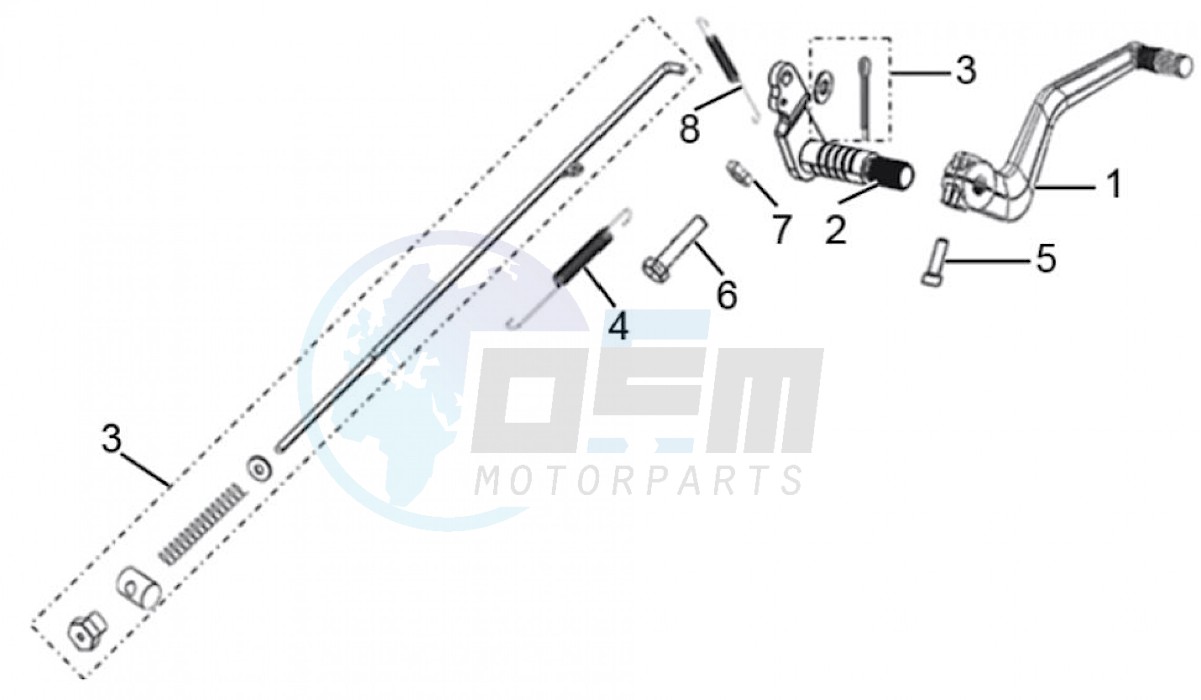 Brake pedal (Positions) image