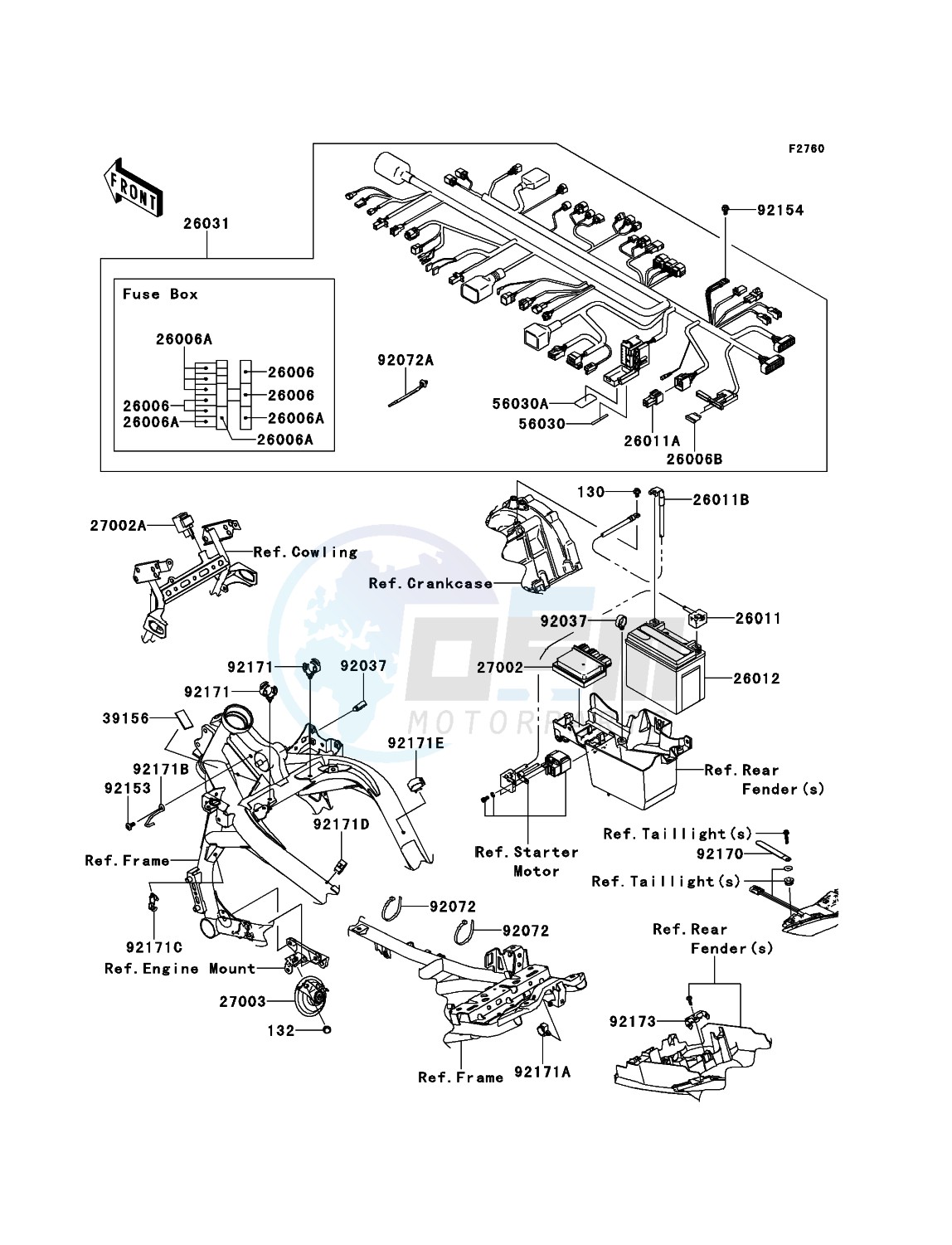 Chassis Electrical Equipment blueprint