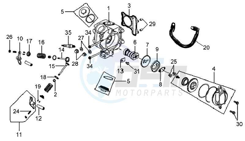 CYLINDER HEAD CPL image