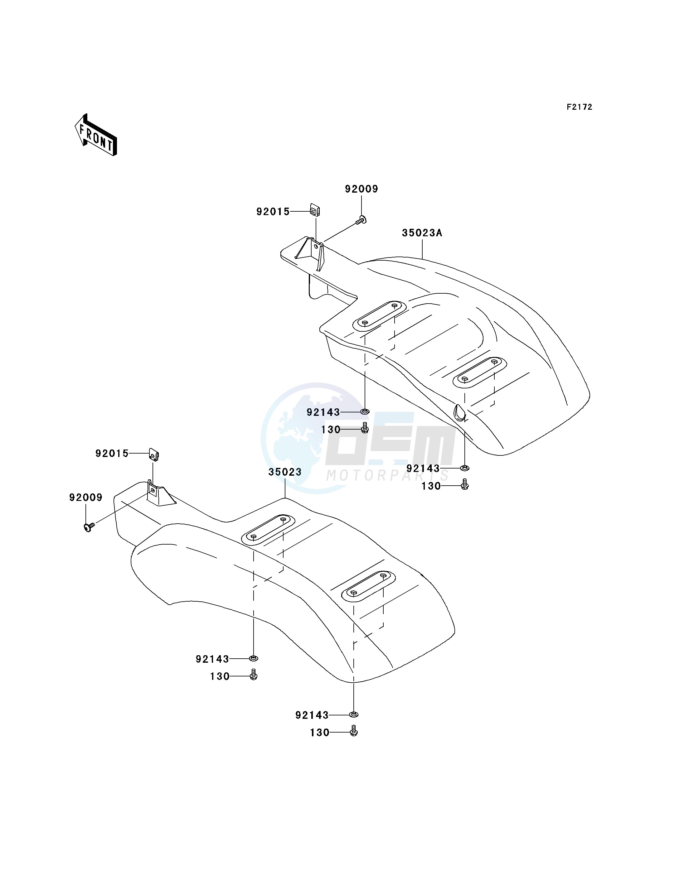 REAR FENDER-- S- - blueprint