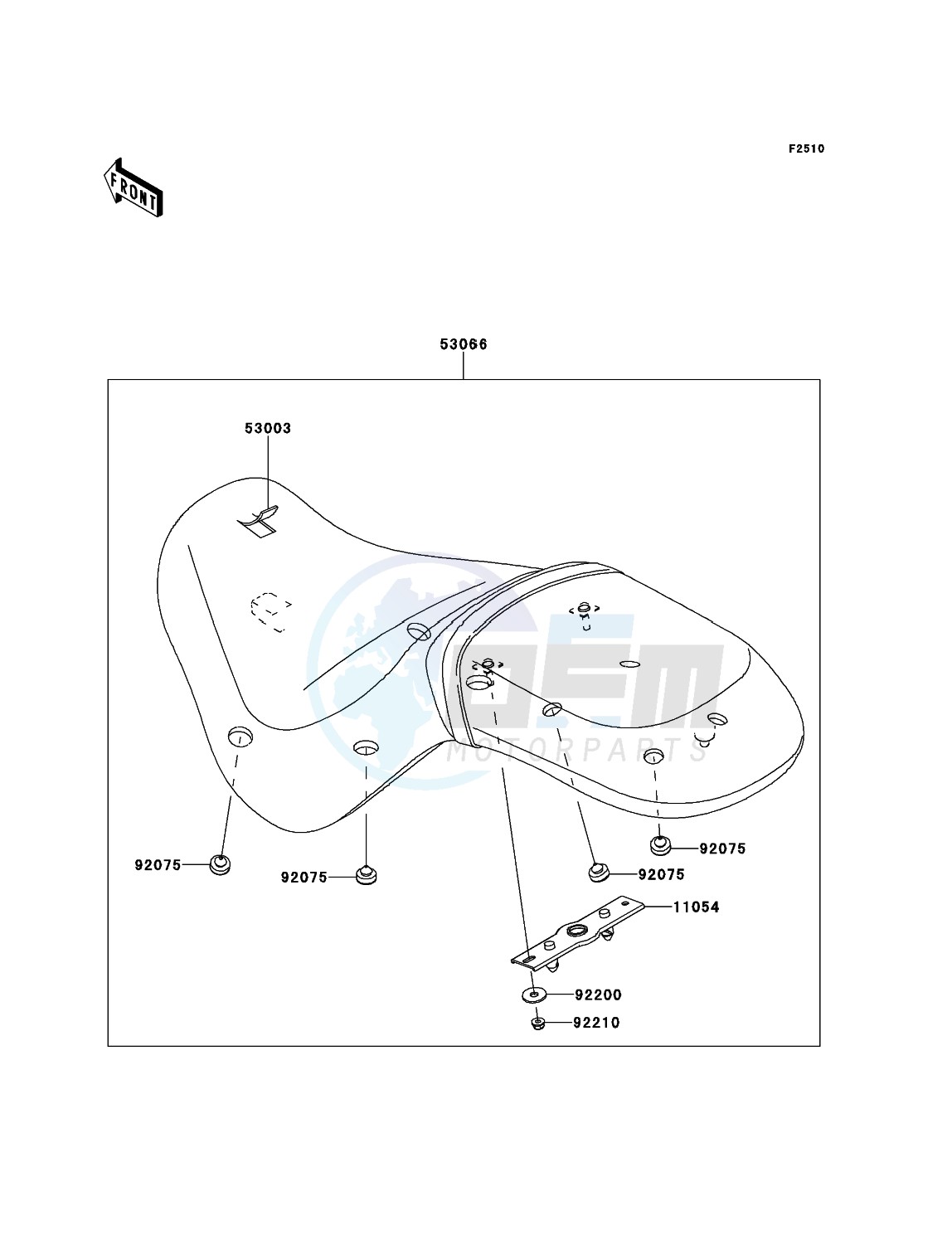 Seat blueprint