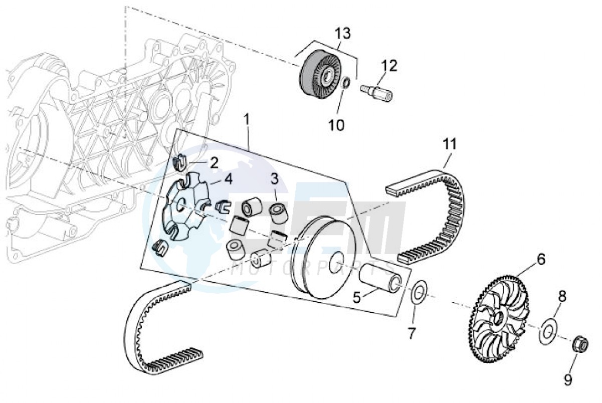 Variator assembly (Positions) image