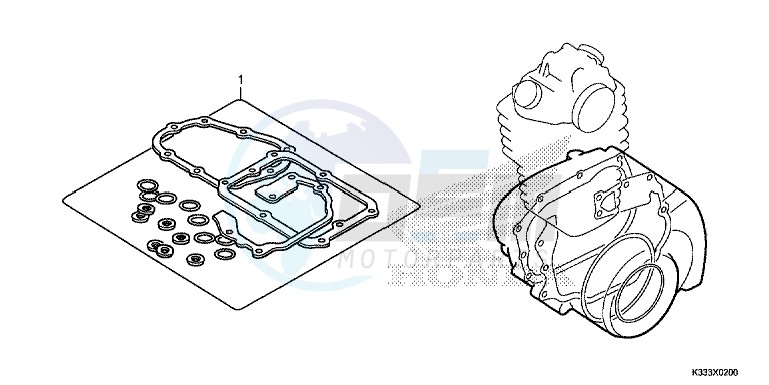 GASKET KIT B blueprint