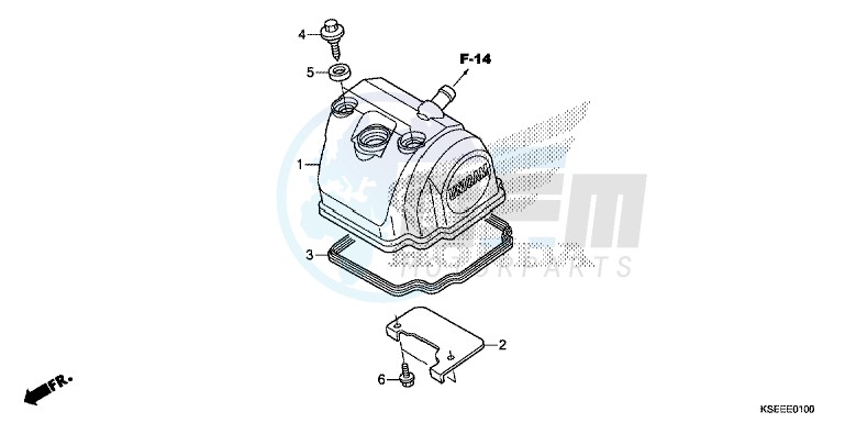 CYLINDER HEAD COVER image