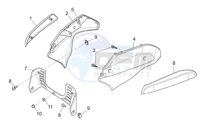 Front body - Duct blueprint