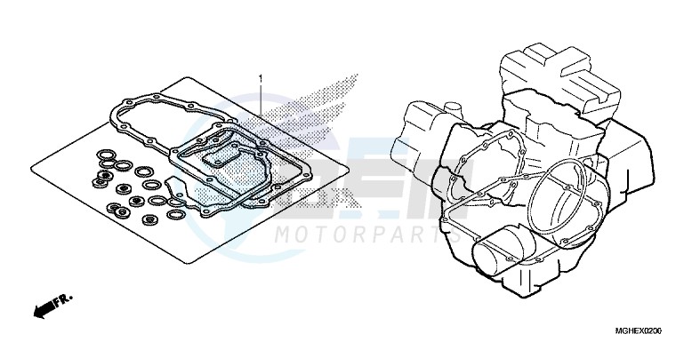 GASKET KIT B blueprint