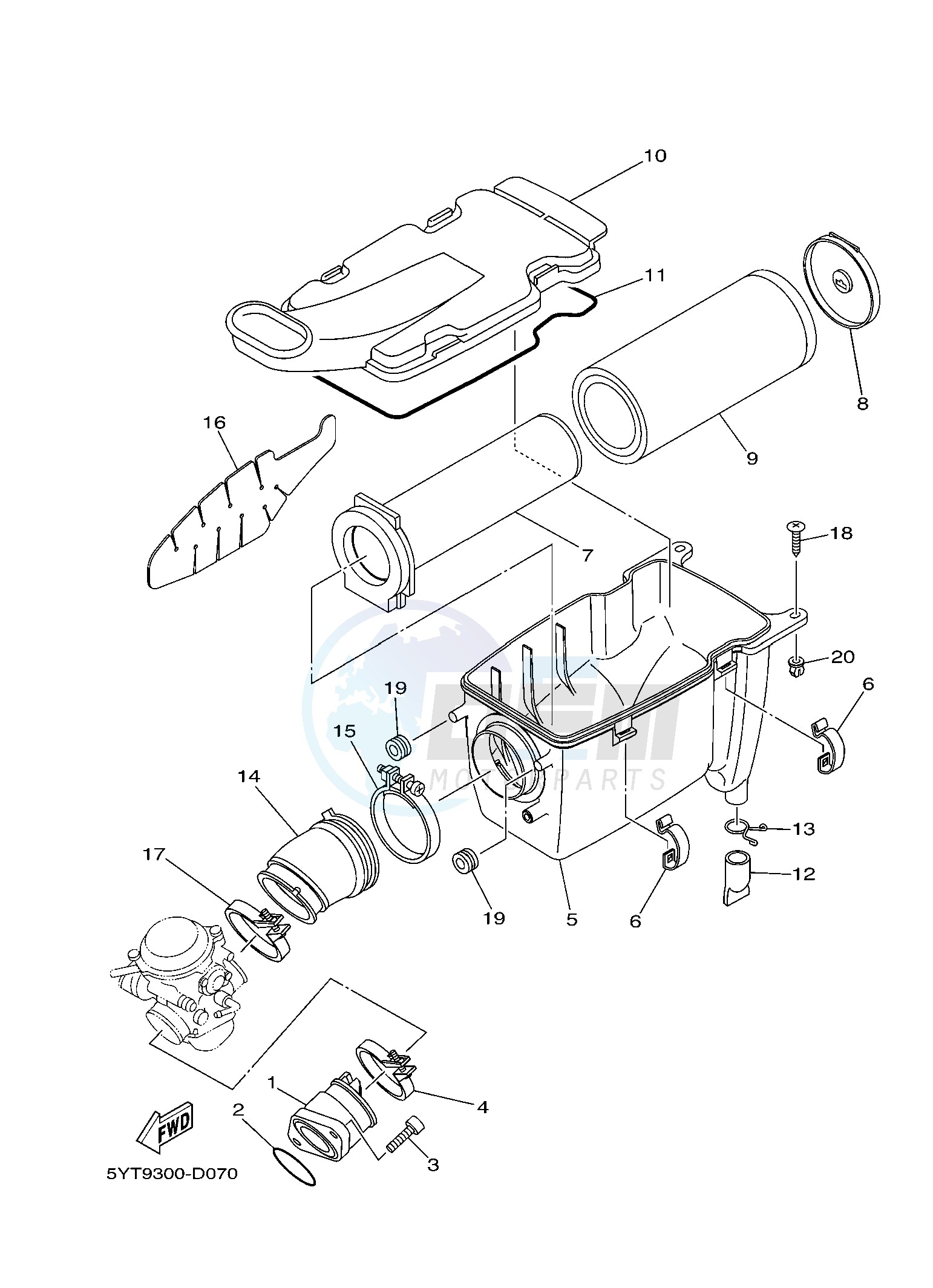 INTAKE blueprint