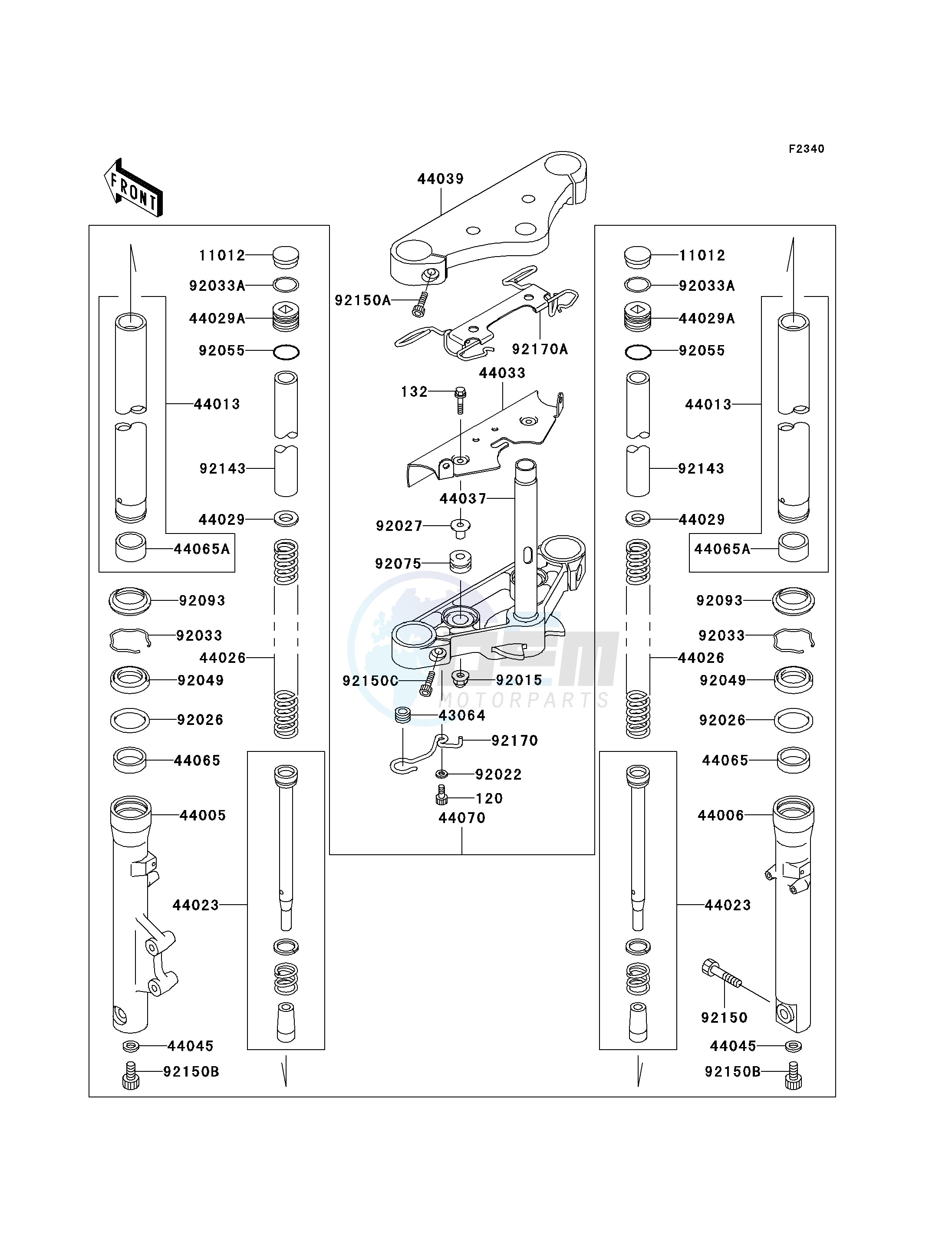 FRONT FORK image