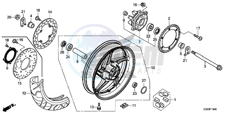 REAR WHEEL blueprint