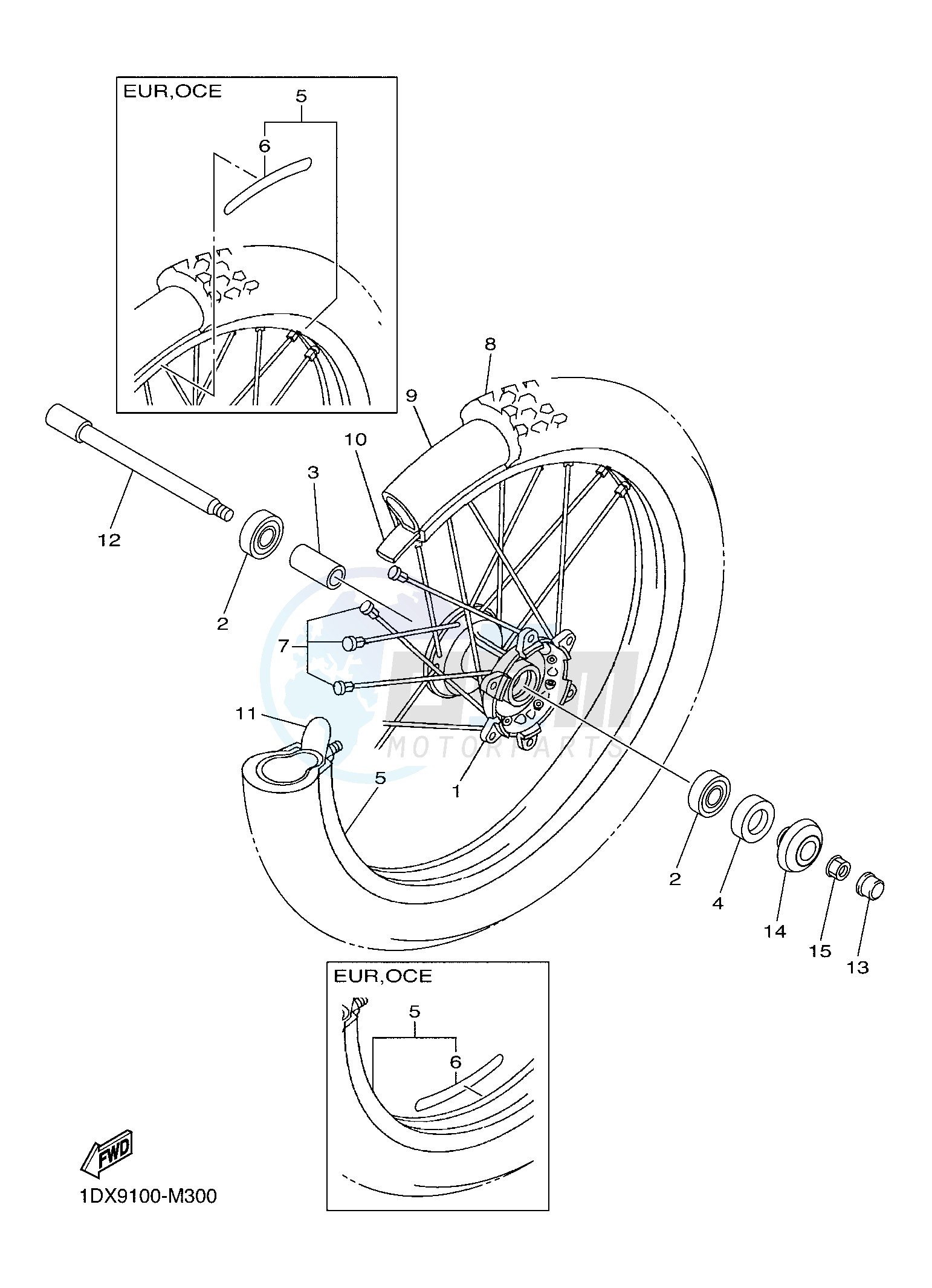 FRONT WHEEL image