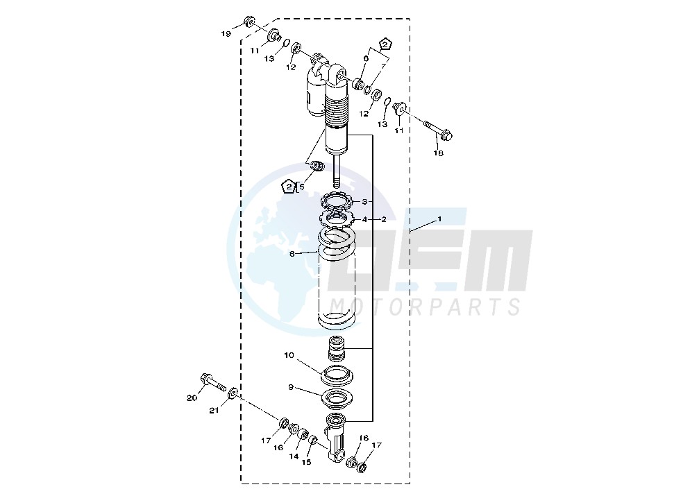 REAR SUSPENSION blueprint