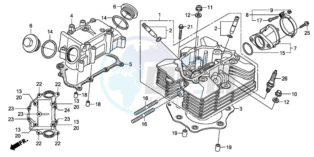 CYLINDER HEAD image