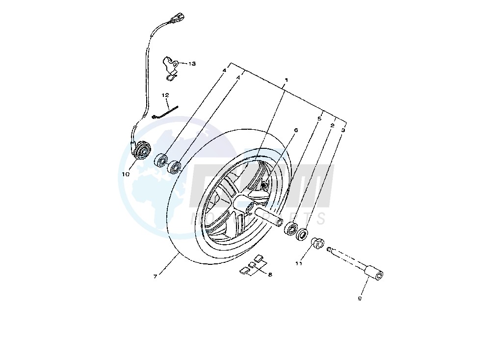 FRONT WHEEL image