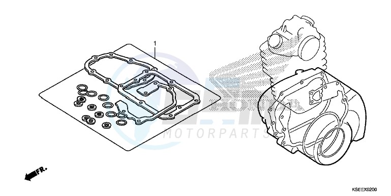 GASKET KIT B blueprint