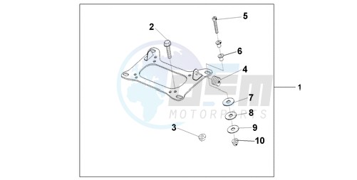 KIT CARRIER BRKT blueprint