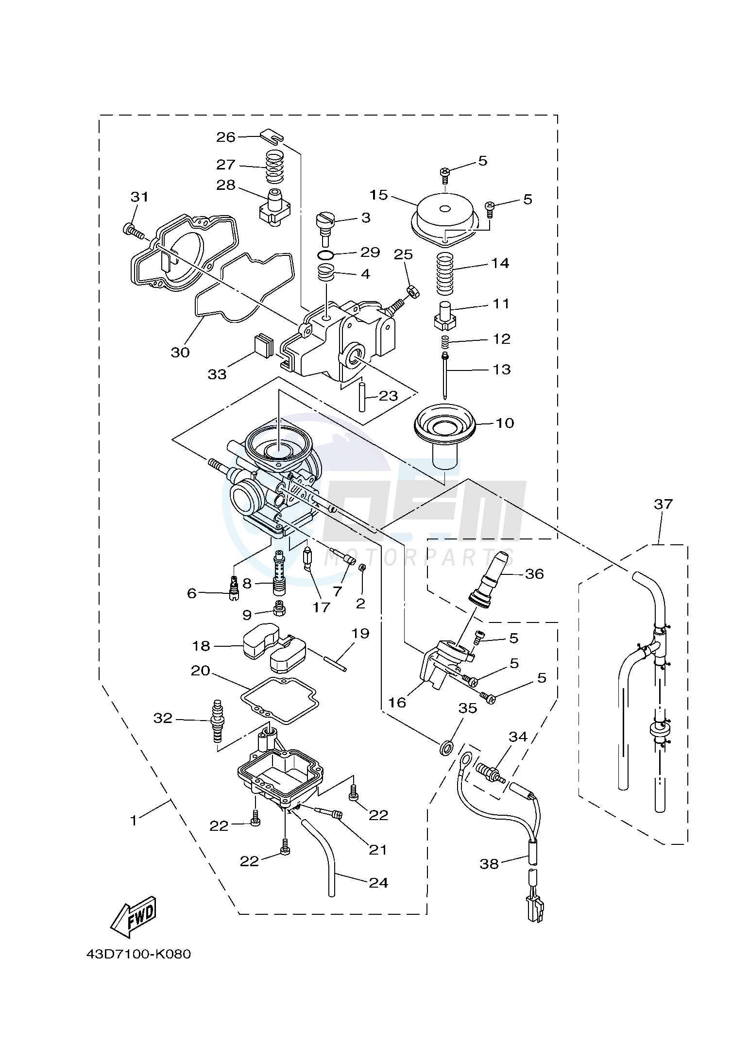 CARBURETOR blueprint