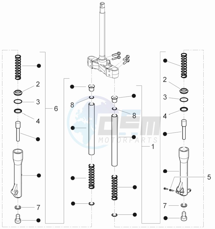 Fork components (Escorts) blueprint