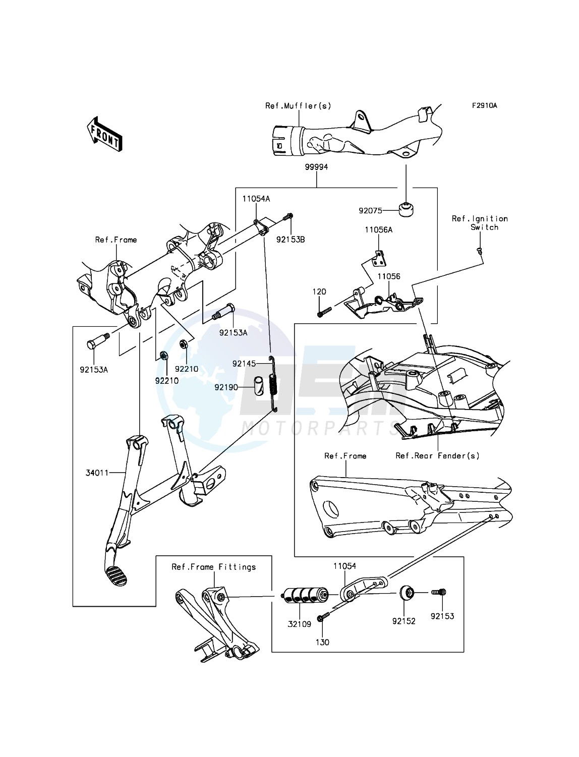 Accessory(Centerstand) blueprint