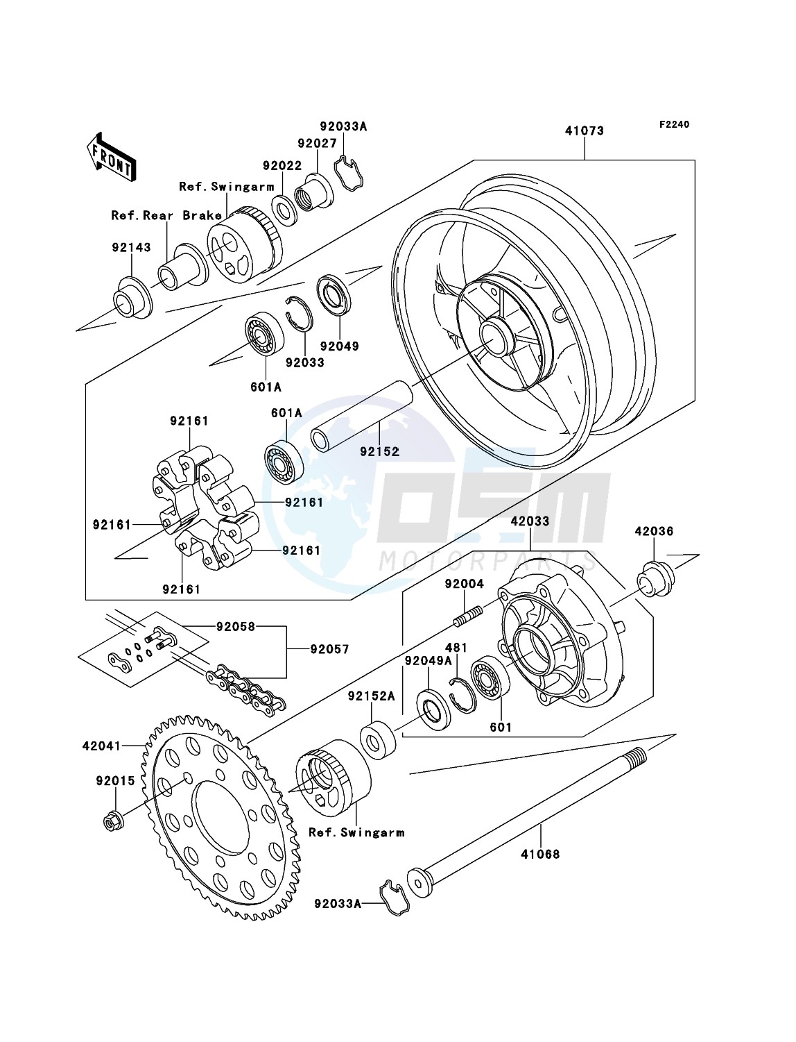 Rear Hub blueprint