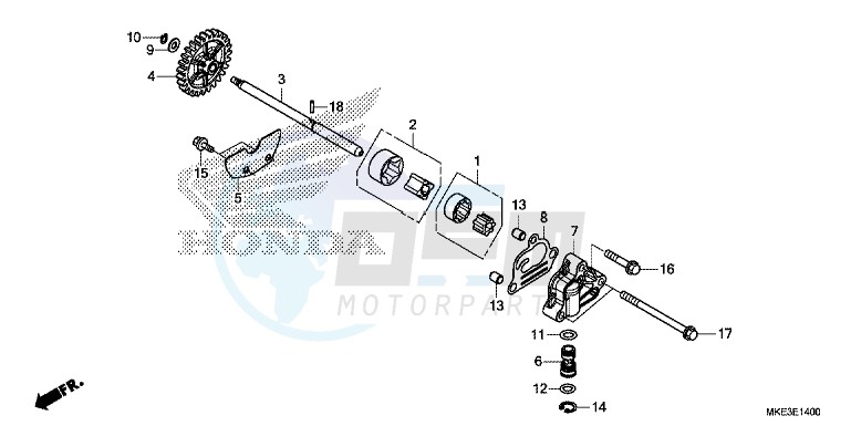 OIL PUMP blueprint