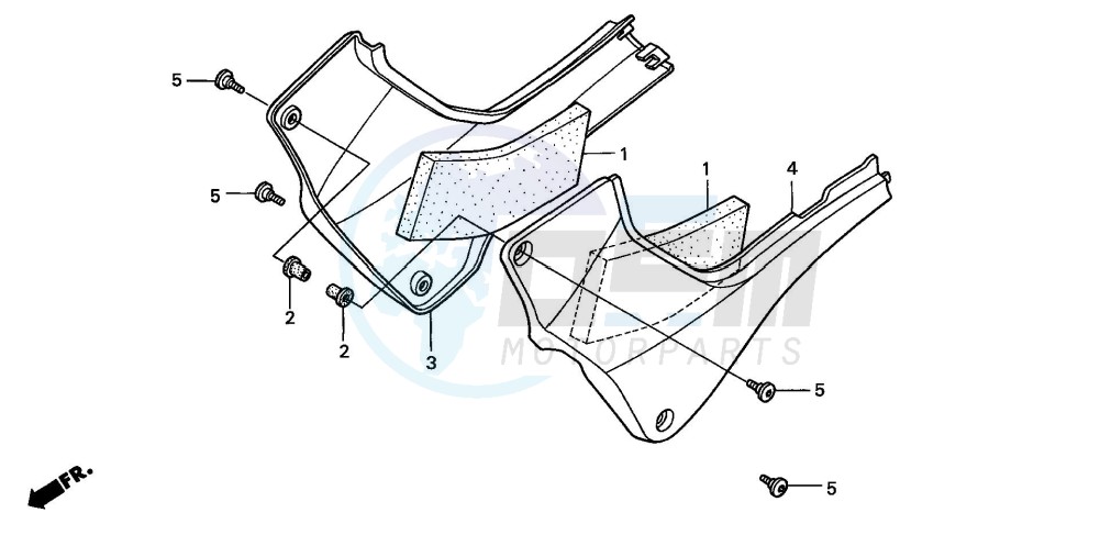 SIDE COVER blueprint