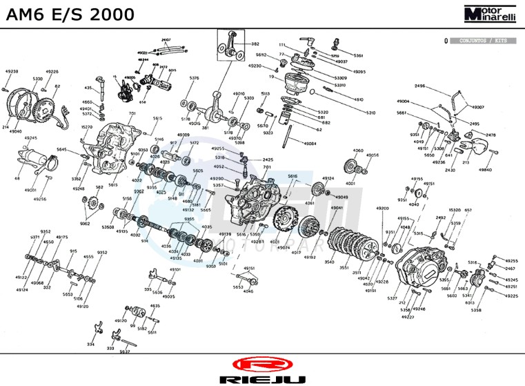 ENGINE  AMS ES 2000 blueprint