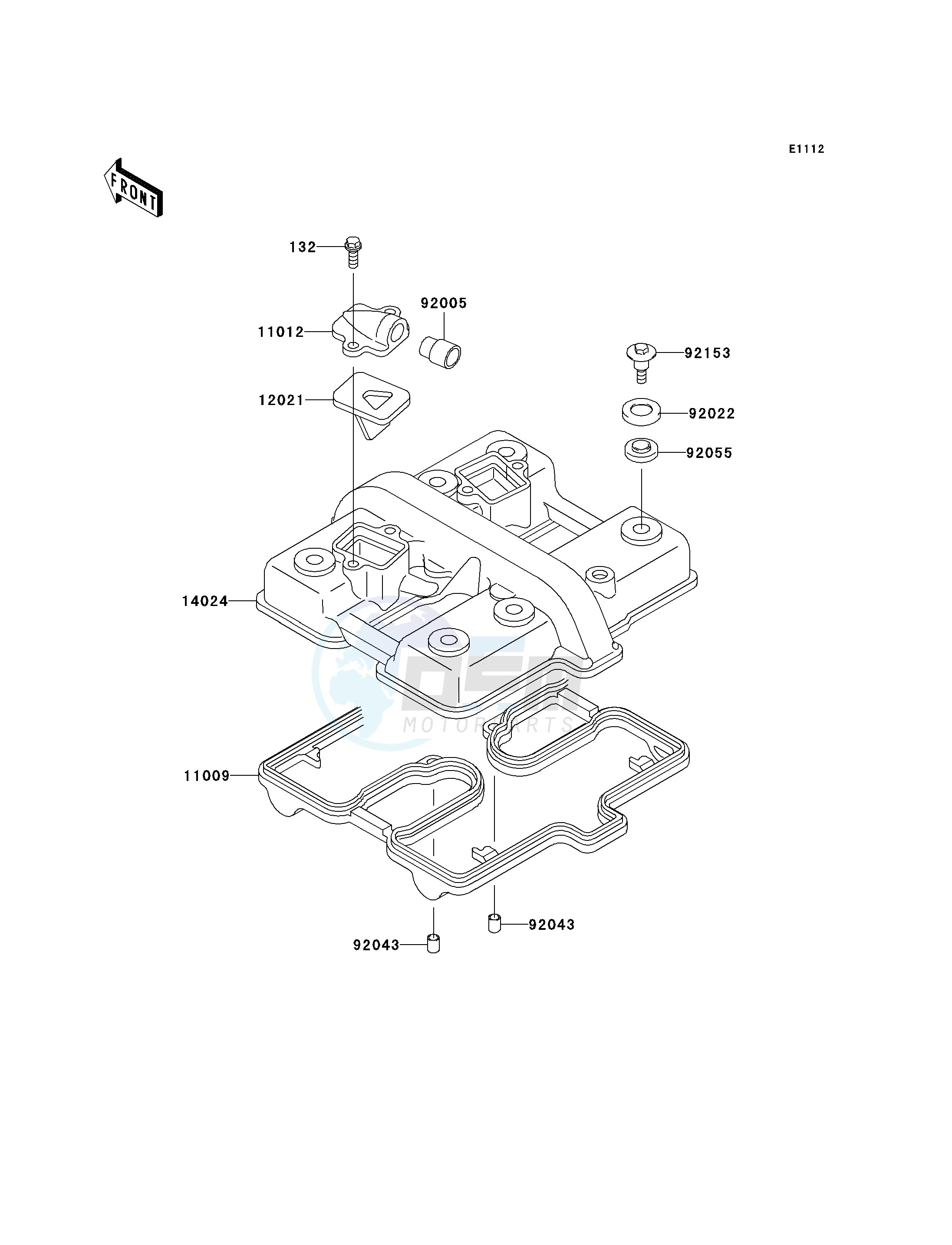 CYLINDER HEAD COVER blueprint