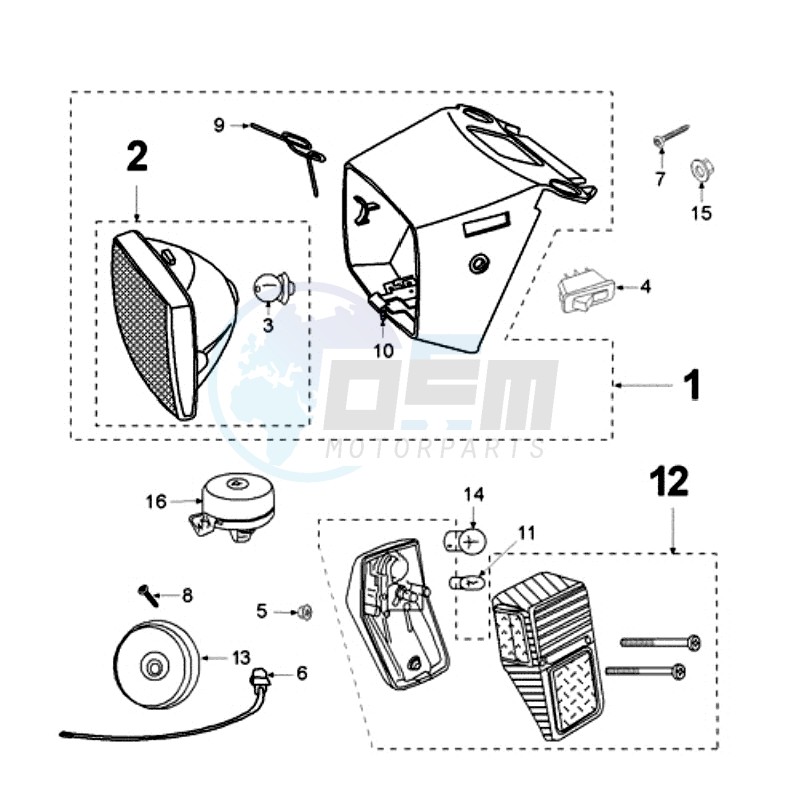 LIGHT 6V BULB blueprint