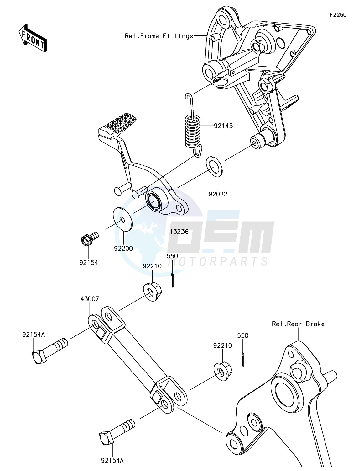 Brake Pedal blueprint