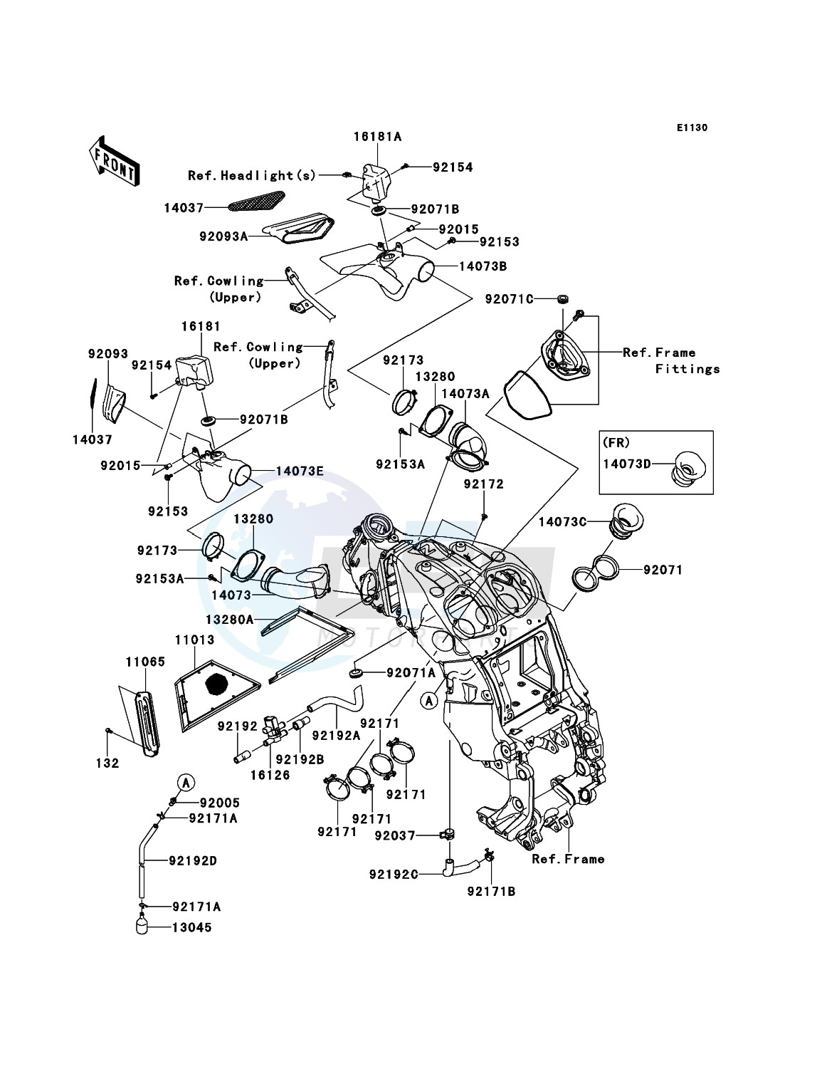 Air Cleaner blueprint