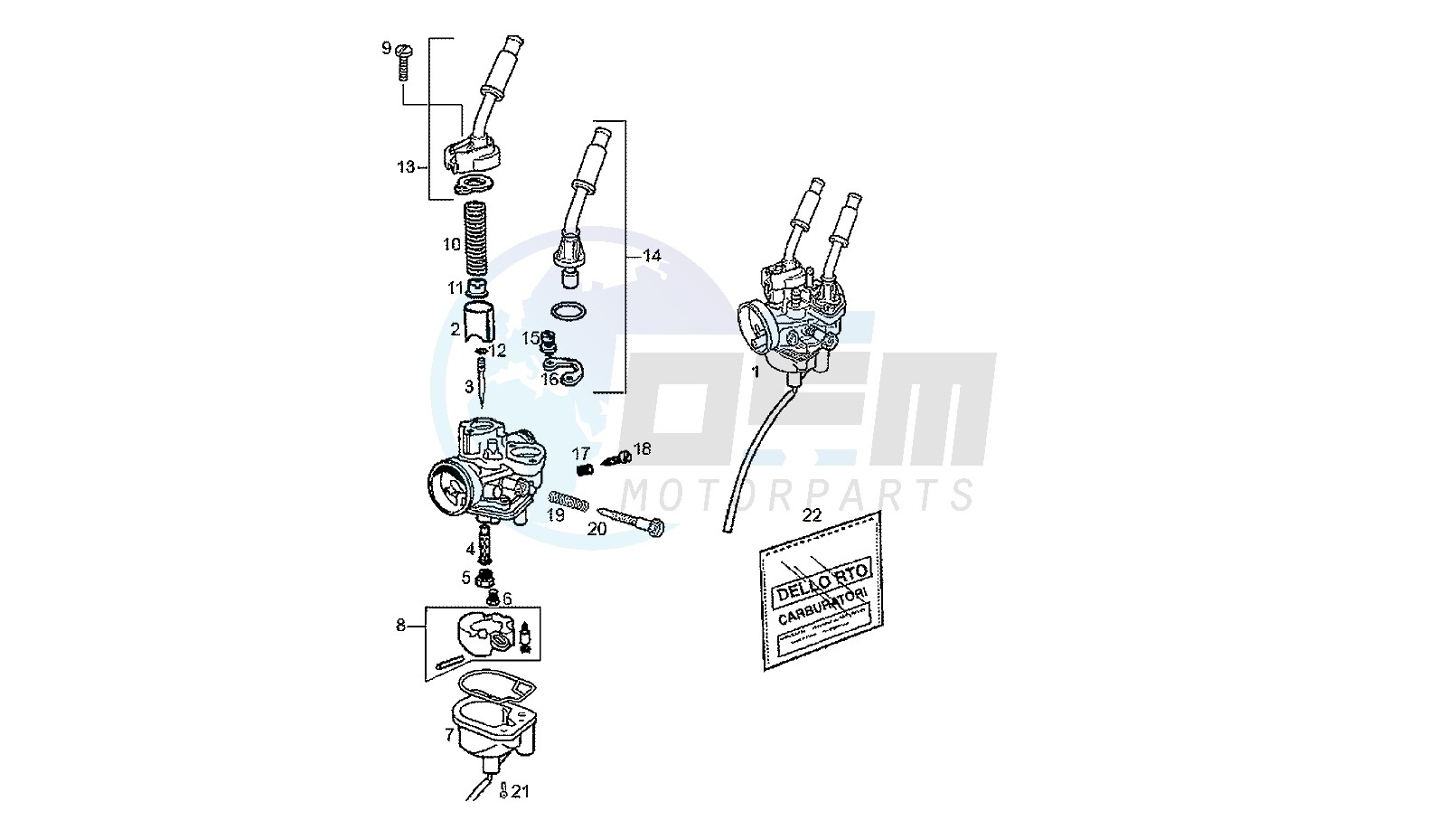 CARBURETOR MY09 blueprint