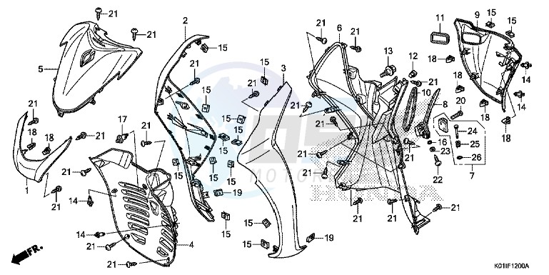 FRONT COVER blueprint