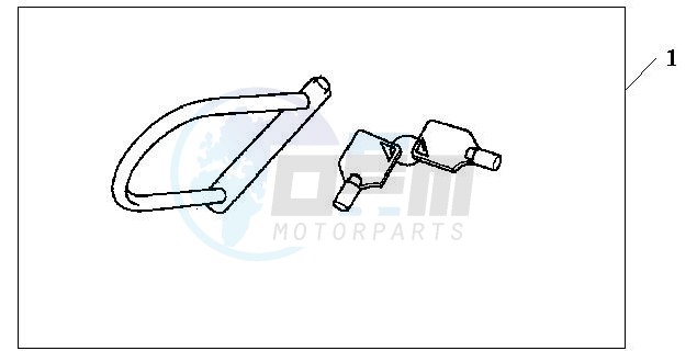 HONDA U-LOCK blueprint