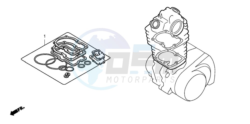 GASKET KIT A blueprint