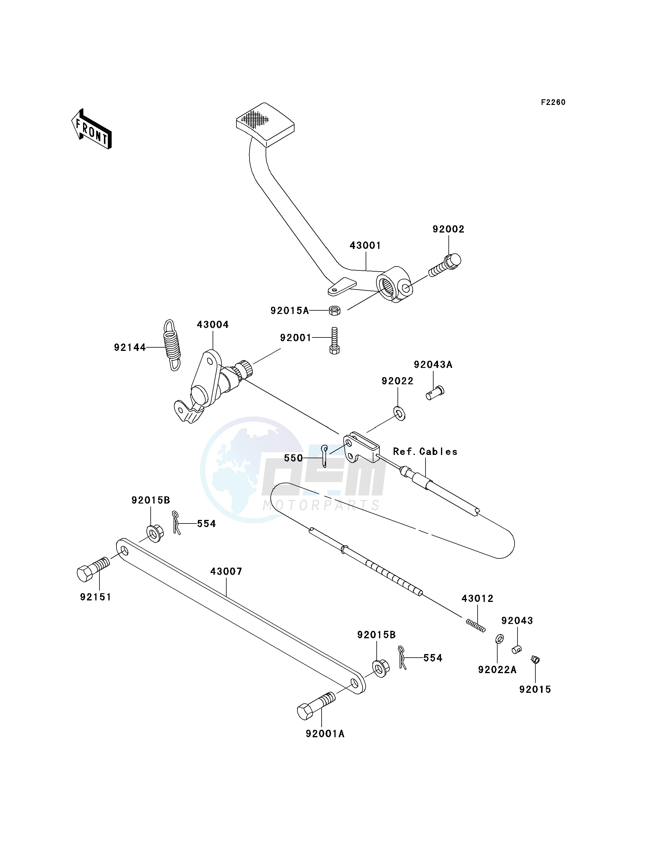 BRAKE PEDAL_TORQUE LINK image