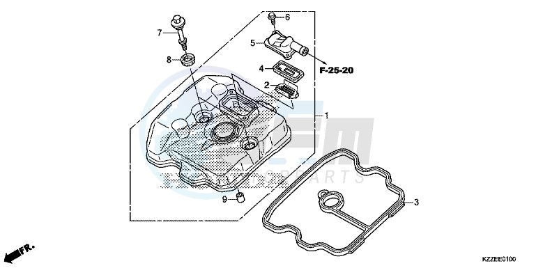 CYLINDER HEAD COVER image