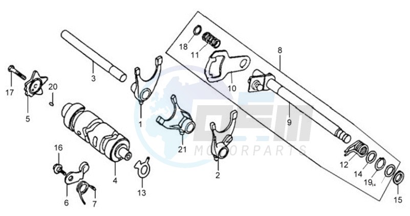 GEAR AXLE image