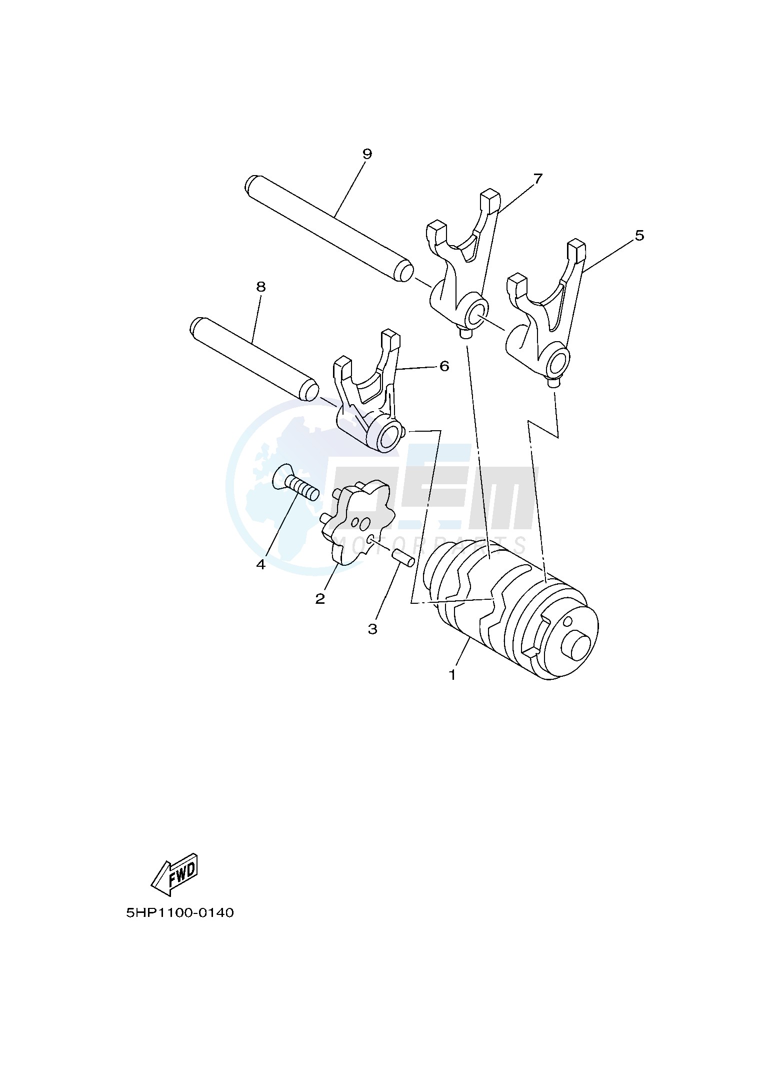 SHIFT CAM & FORK blueprint