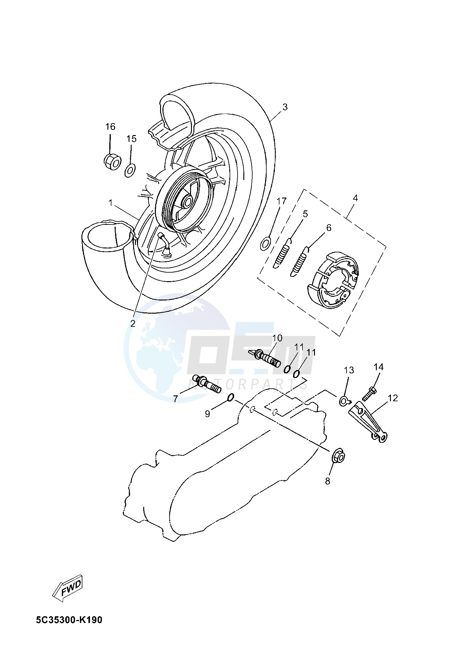 REAR WHEEL blueprint