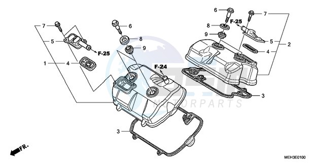 CYLINDER HEAD COVER image