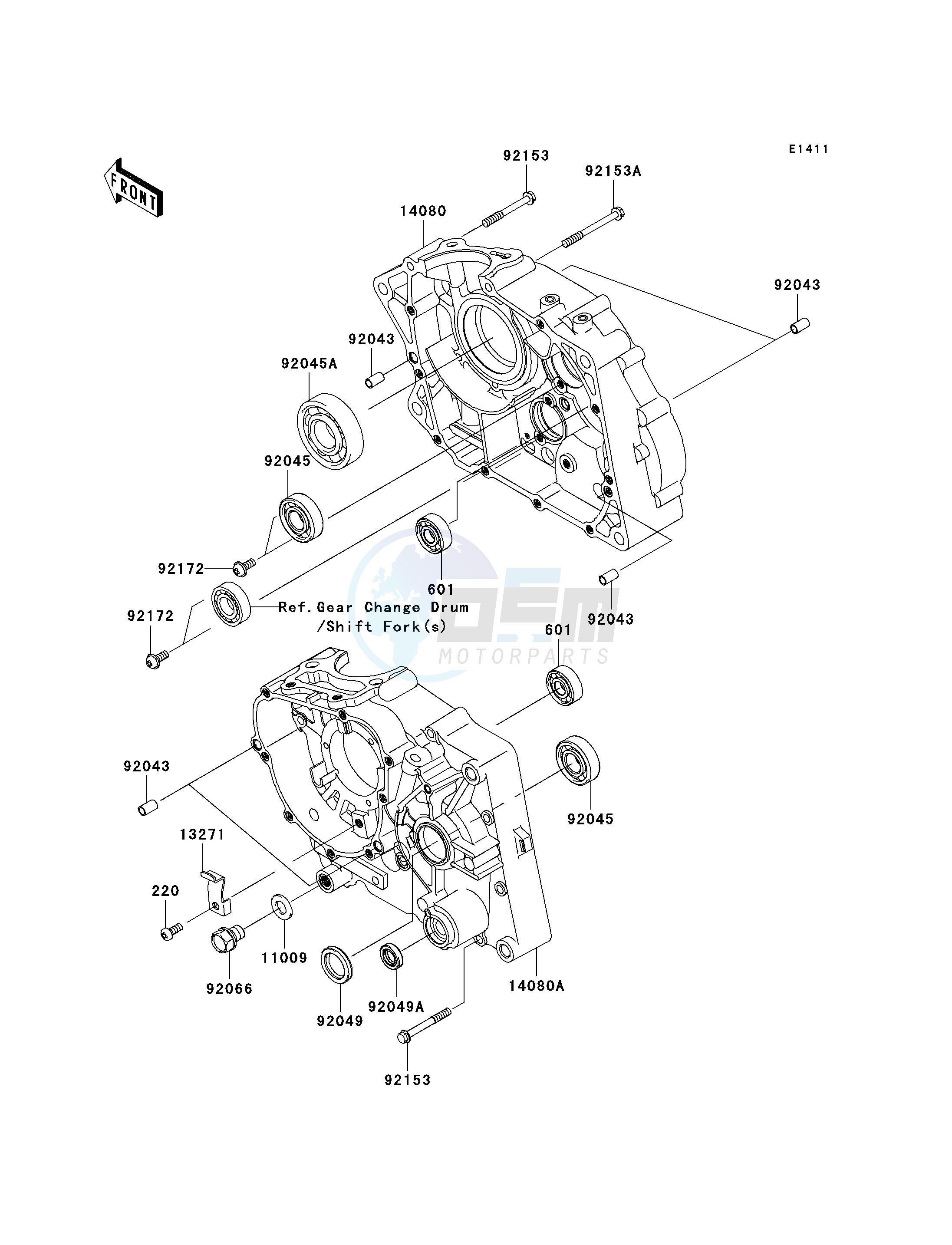 CRANKCASE blueprint