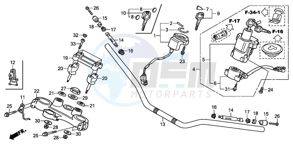 HANDLE PIPE/TOP BRIDGE blueprint