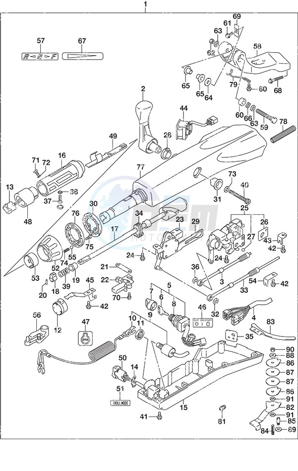 Tiller Handle image