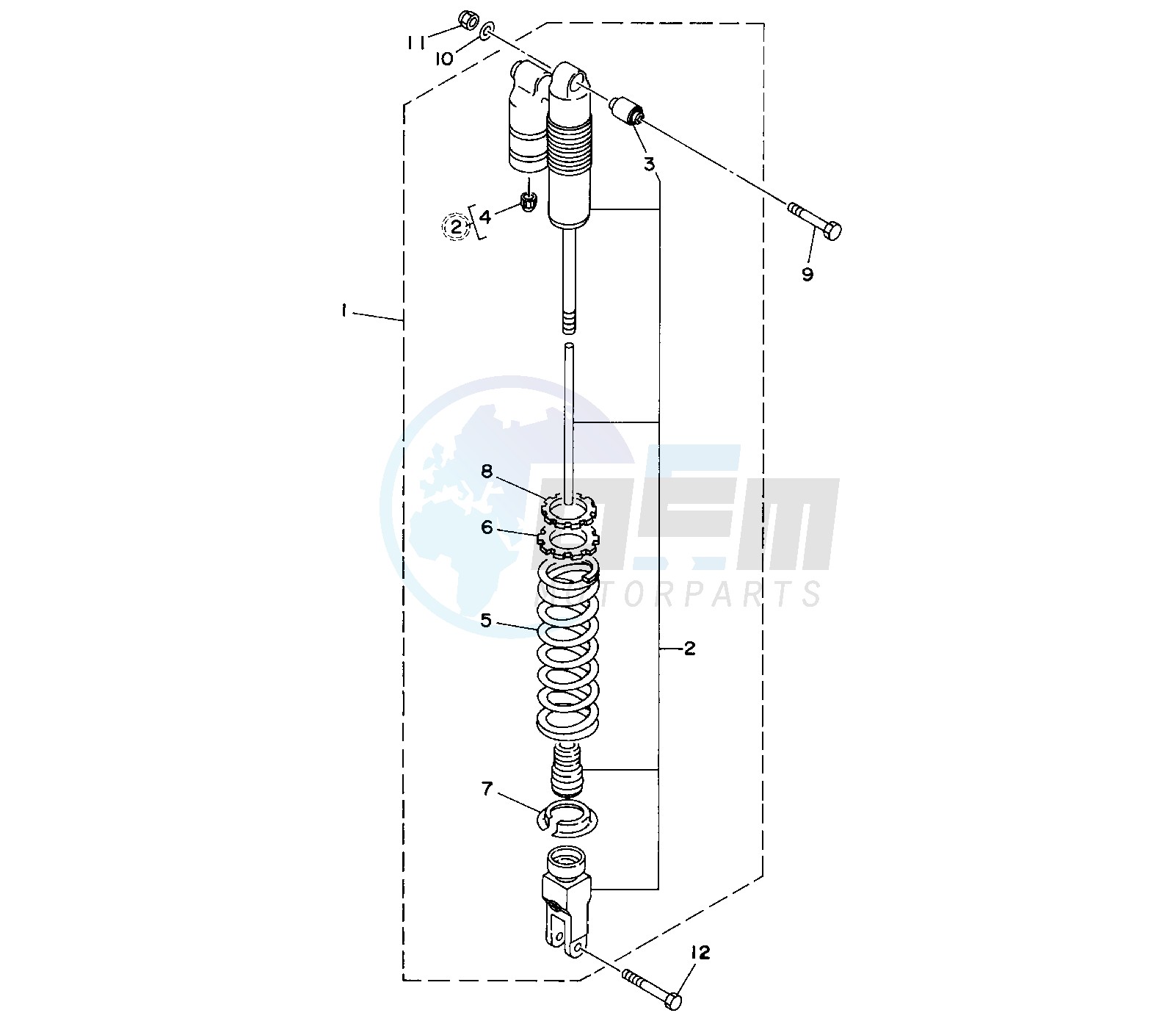 REAR SUSPENSION blueprint