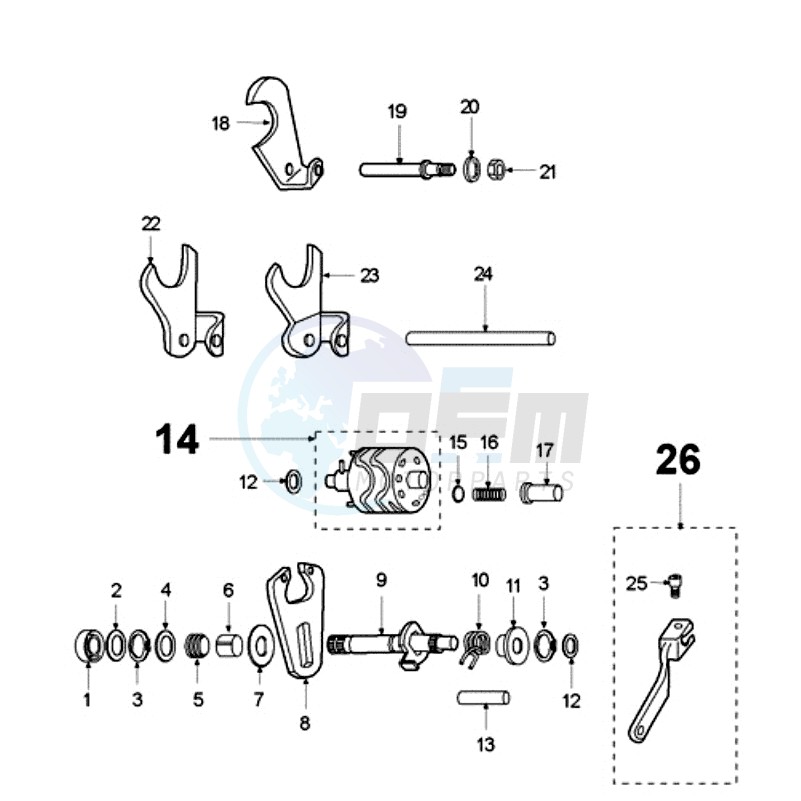 GEAR MECHANISME blueprint