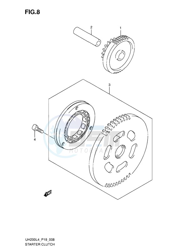 STARTER CLUTCH image