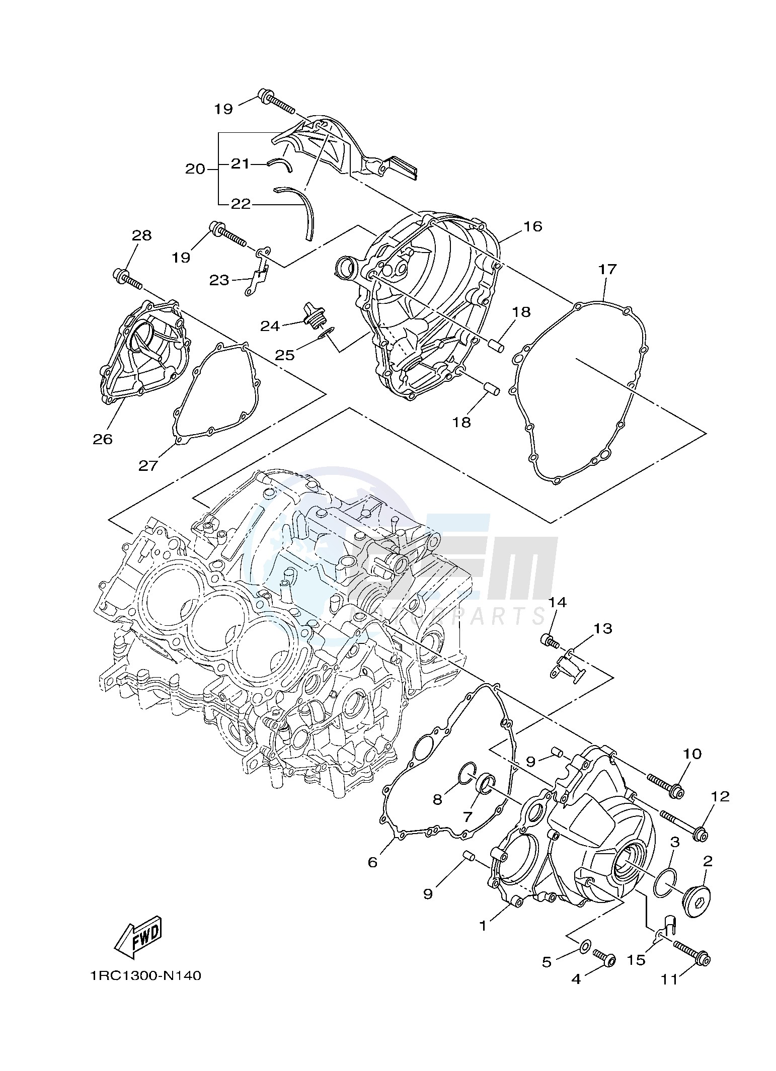 CRANKCASE COVER 1 image